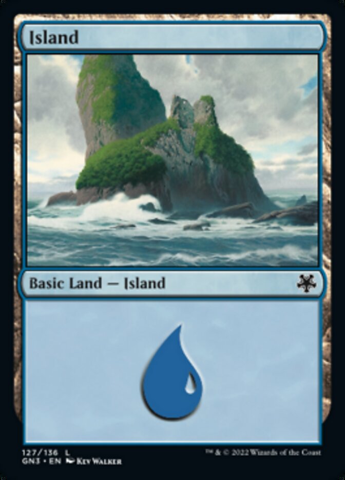 Island (127) [Game Night: Free-for-All] | Amazing Games TCG