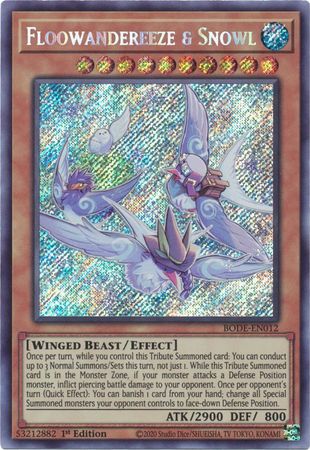 Floowandereeze & Snowl [BODE-EN012] Starlight Rare | Amazing Games TCG