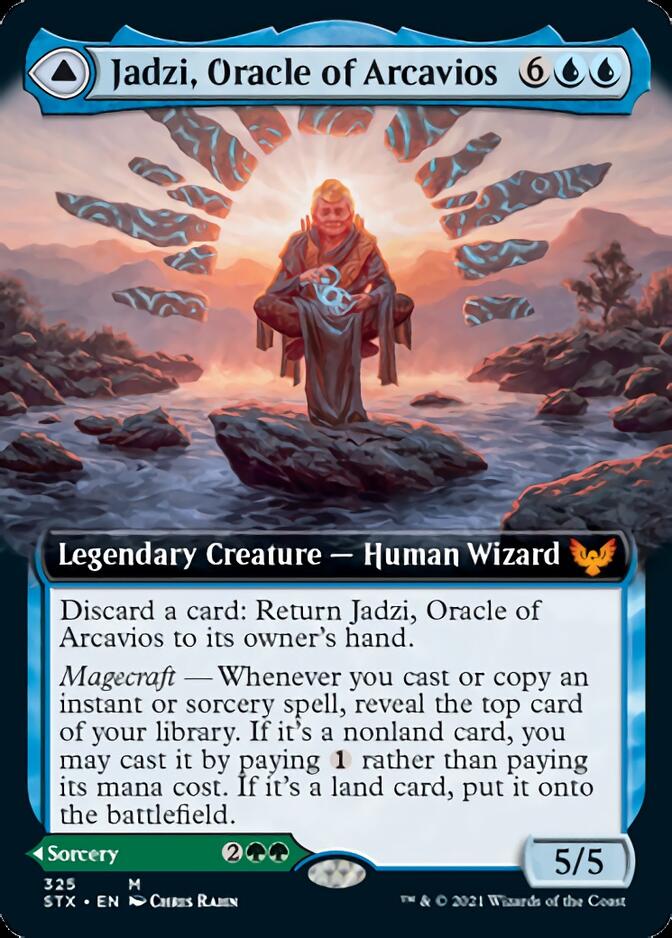 Jadzi, Oracle of Arcavios // Journey to the Oracle (Extended) [Strixhaven: School of Mages] | Amazing Games TCG