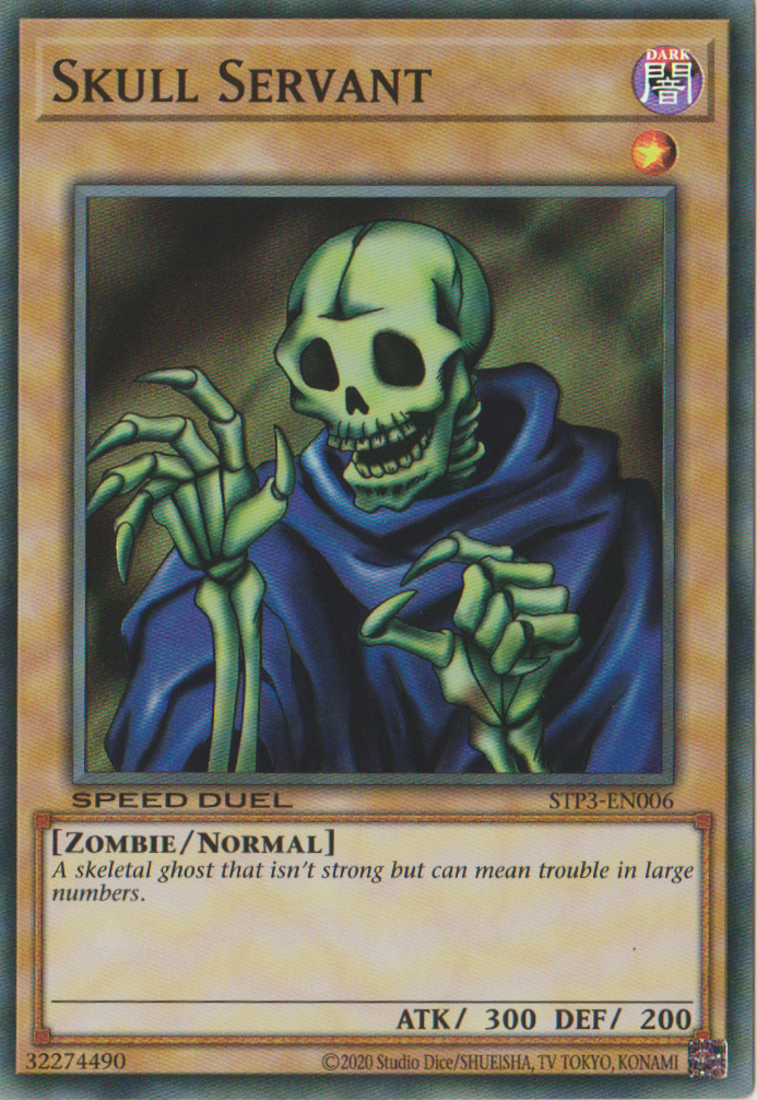 Skull Servant [STP3-EN006] Super Rare | Amazing Games TCG