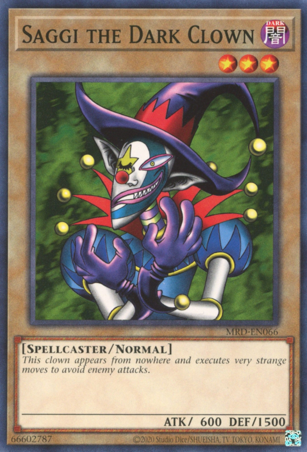 Saggi the Dark Clown [MRD-EN066] Common | Amazing Games TCG