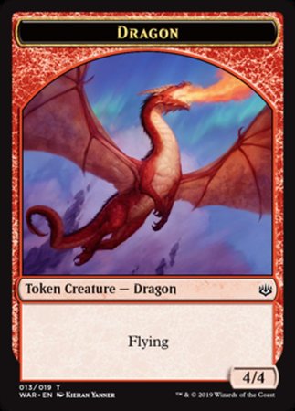 Dragon Token [War of the Spark Tokens] | Amazing Games TCG