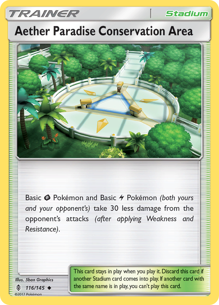 Aether Paradise Conservation Area (116/145) [Sun & Moon: Guardians Rising] | Amazing Games TCG