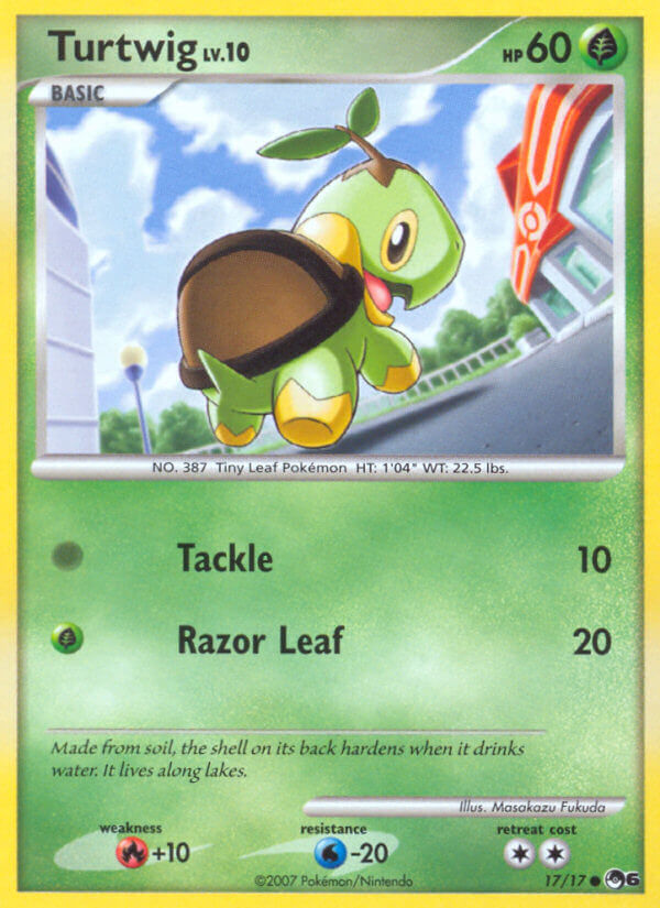 Turtwig (17/17) [POP Series 6] | Amazing Games TCG