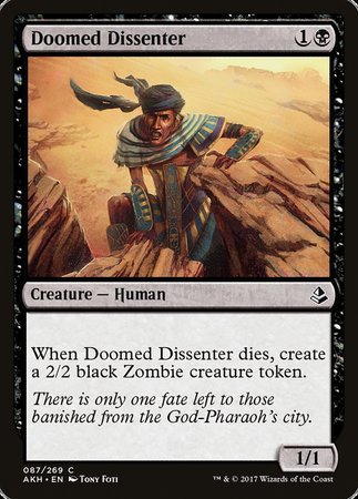 Doomed Dissenter [Amonkhet] | Amazing Games TCG