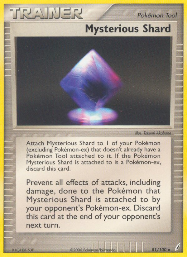 Mysterious Shard (81/100) [EX: Crystal Guardians] | Amazing Games TCG