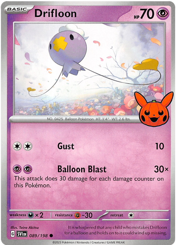 Drifloon (089/198) [Trick or Trade 2023] | Amazing Games TCG