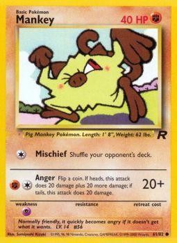 Mankey (61/82) [Team Rocket Unlimited] | Amazing Games TCG