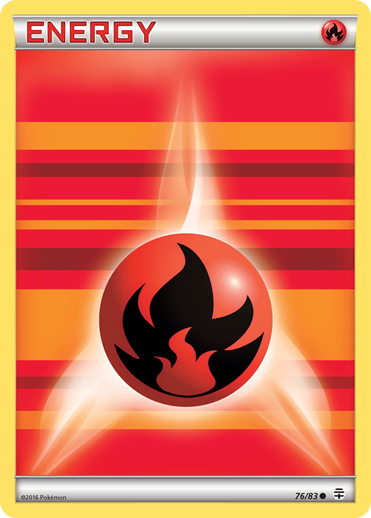 Fire Energy (76/83) [XY: Generations] | Amazing Games TCG