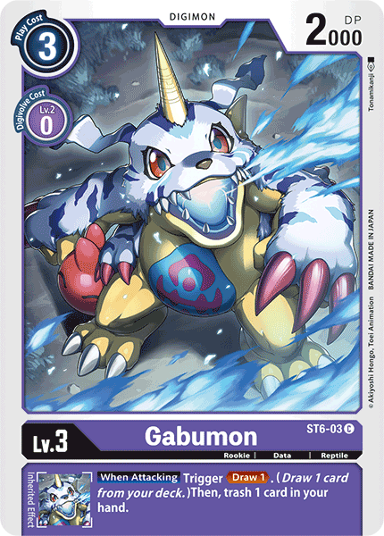 Gabumon [ST6-03] [Starter Deck: Venomous Violet] | Amazing Games TCG