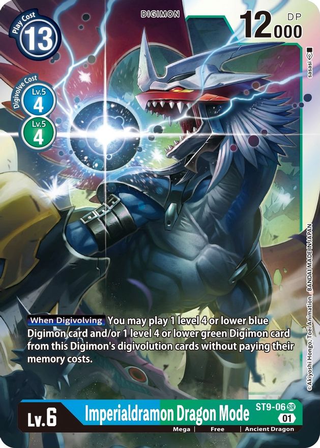Imperialdramon Dragon Mode [ST9-06] [Starter Deck: Ultimate Ancient Dragon] | Amazing Games TCG