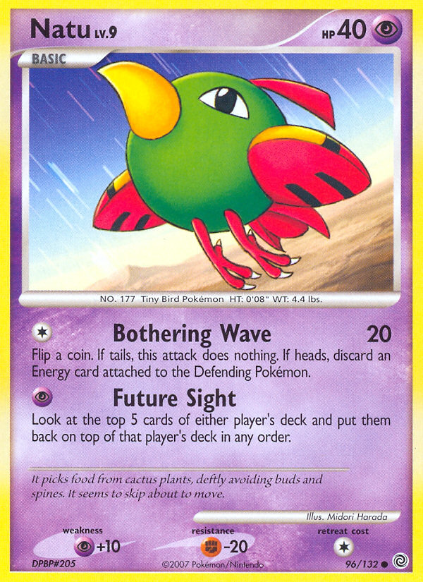 Natu (96/132) [Diamond & Pearl: Secret Wonders] | Amazing Games TCG