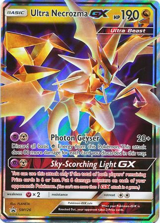 Ultra Necrozma GX (SM126) (Jumbo Card) [Sun & Moon: Black Star Promos] | Amazing Games TCG