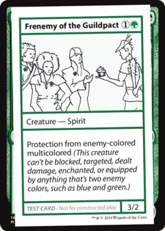 Frenemy of the Guildpact (2021 Edition) [Mystery Booster Playtest Cards] | Amazing Games TCG