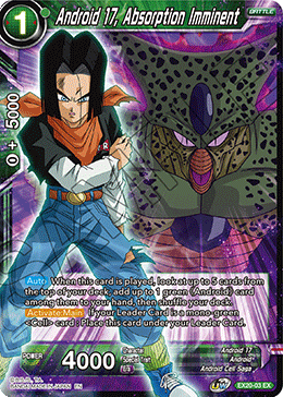 Android 17, Absorption Imminent (EX20-03) [Ultimate Deck 2022] | Amazing Games TCG