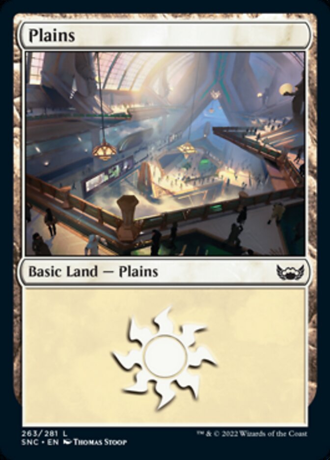 Plains (263) [Streets of New Capenna] | Amazing Games TCG