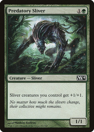 Predatory Sliver [Magic 2014] | Amazing Games TCG