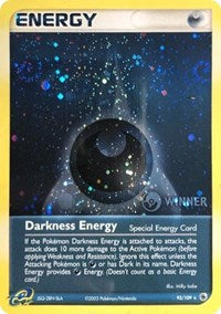 Darkness Energy (93/109) (Special) (Winner) [EX: Ruby & Sapphire] | Amazing Games TCG