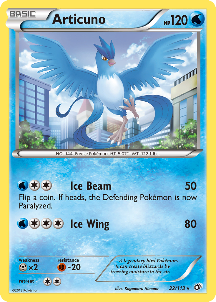 Articuno (32/113) [Black & White: Legendary Treasures] | Amazing Games TCG