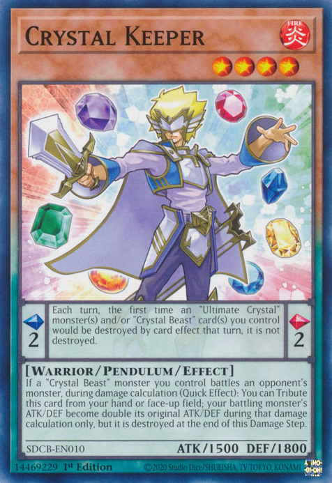 Crystal Keeper [SDCB-EN010] Common | Amazing Games TCG