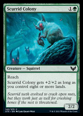 Scurrid Colony [Strixhaven: School of Mages] | Amazing Games TCG