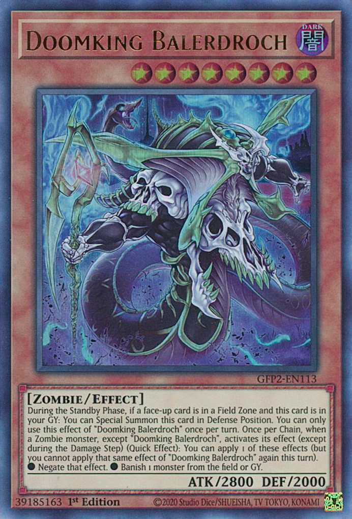 Doomking Balerdroch [GFP2-EN113] Ultra Rare | Amazing Games TCG