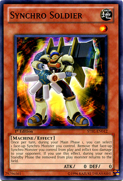 Synchro Soldier [STBL-EN012] Common | Amazing Games TCG