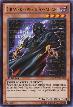 Gravekeeper's Assailant [LCYW-EN189] Ultra Rare | Amazing Games TCG