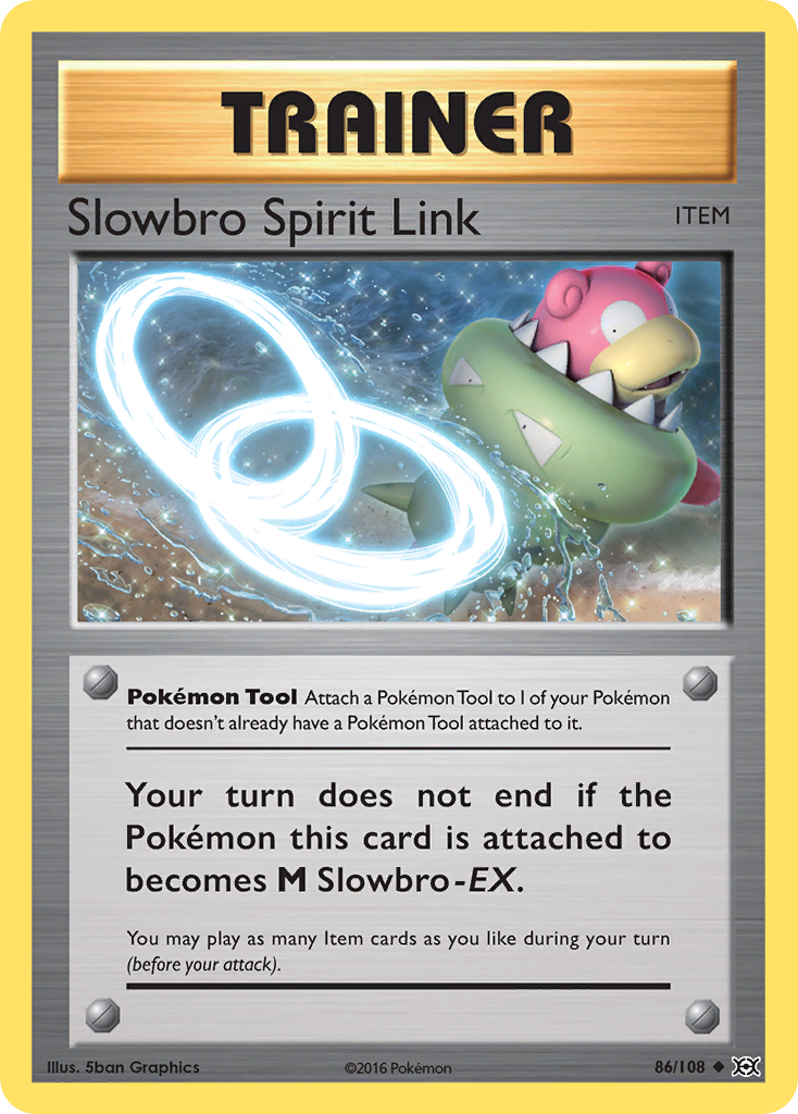 Slowbro Spirit Link (86/108) [XY: Evolutions] | Amazing Games TCG