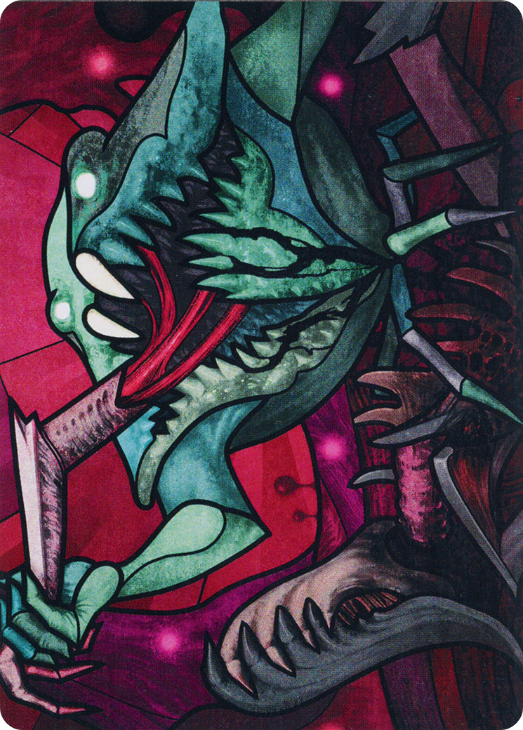 Yargle, Glutton of Urborg Art Card [March of the Machine Art Series] | Amazing Games TCG