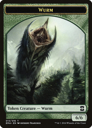 Wurm Token [Eternal Masters Tokens] | Amazing Games TCG