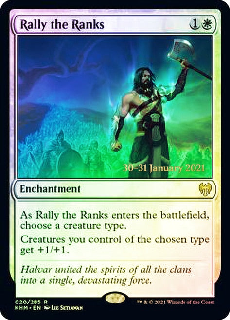 Rally the Ranks  [Kaldheim Prerelease Promos] | Amazing Games TCG