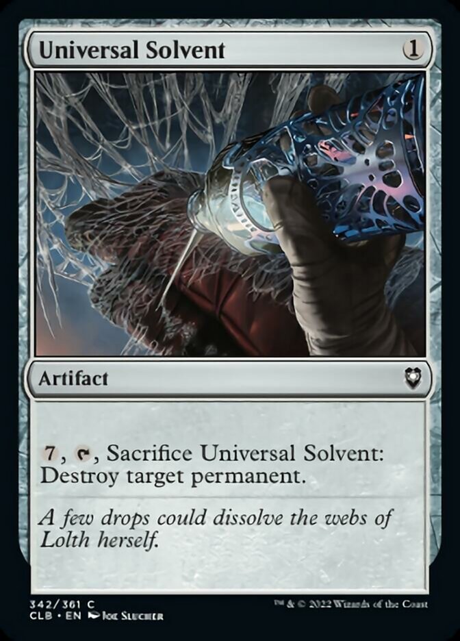 Universal Solvent [Commander Legends: Battle for Baldur's Gate] | Amazing Games TCG