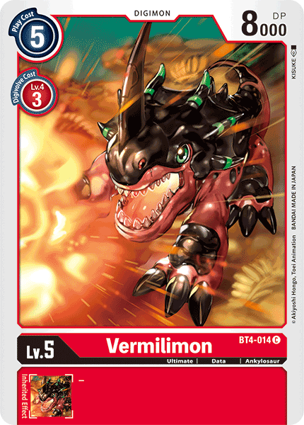 Vermilimon [BT4-014] [Great Legend] | Amazing Games TCG