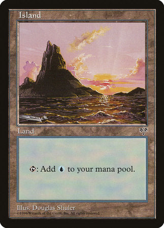 Island (Sunset) [Mirage] | Amazing Games TCG