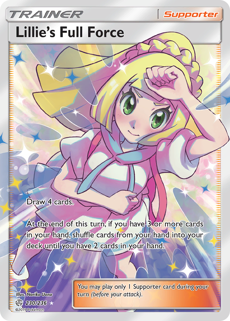 Lillie's Full Force (230/236) [Sun & Moon: Cosmic Eclipse] | Amazing Games TCG