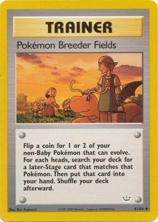 Pokemon Breeder Fields (62/64) [Neo Revelation Unlimited] | Amazing Games TCG