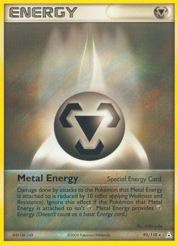 Metal Energy (95/110) [EX: Holon Phantoms] | Amazing Games TCG