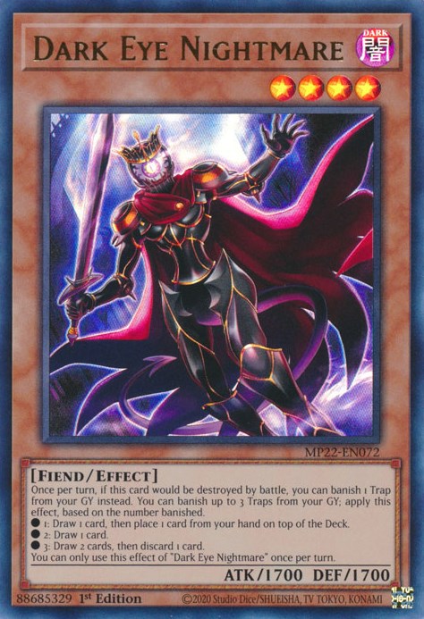 Dark Eye Nightmare [MP22-EN072] Ultra Rare | Amazing Games TCG