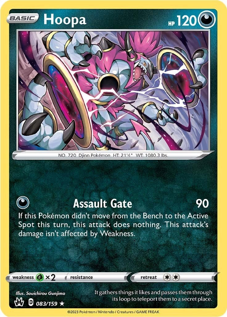 Hoopa (083/159) [Sword & Shield: Crown Zenith] | Amazing Games TCG