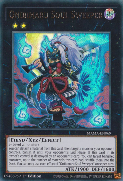 Onibimaru Soul Sweeper [MAMA-EN069] Ultra Rare | Amazing Games TCG