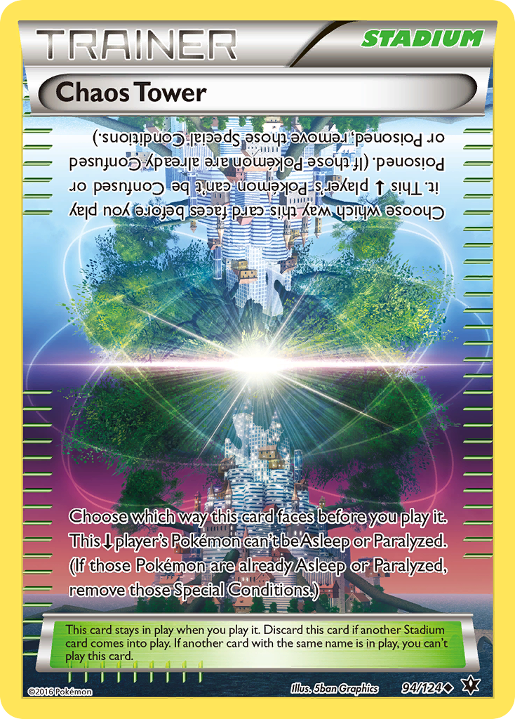 Chaos Tower (94/124) [XY: Fates Collide] | Amazing Games TCG