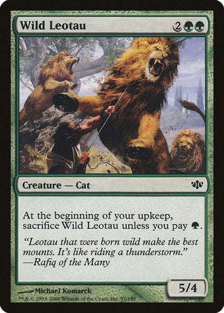 Wild Leotau [Conflux] | Amazing Games TCG