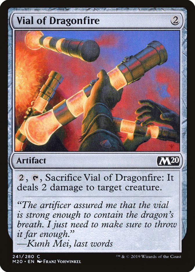 Vial of Dragonfire [Core Set 2020] | Amazing Games TCG