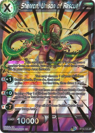 Shenron, Unison of Rescue (BT10-125) [Rise of the Unison Warrior 2nd Edition] | Amazing Games TCG