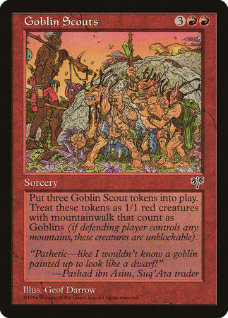 Goblin Scouts [Mirage] | Amazing Games TCG