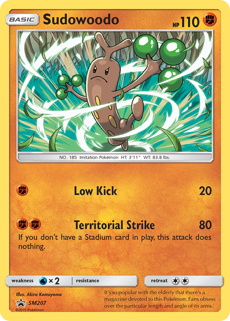 Sudowoodo (SM207) [Sun & Moon: Black Star Promos] | Amazing Games TCG