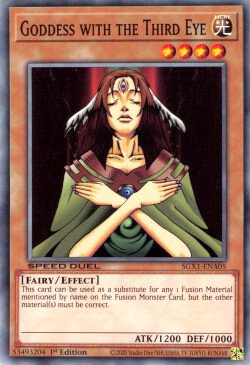 Goddess with the Third Eye [SGX1-ENA05] Common | Amazing Games TCG