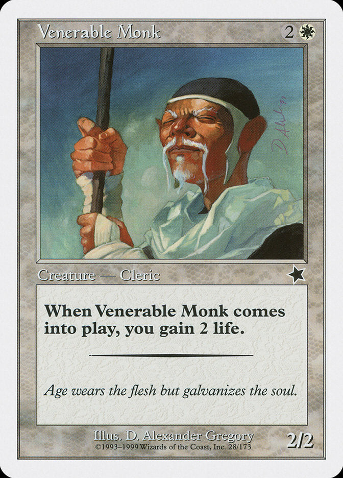 Venerable Monk [Starter 1999] | Amazing Games TCG