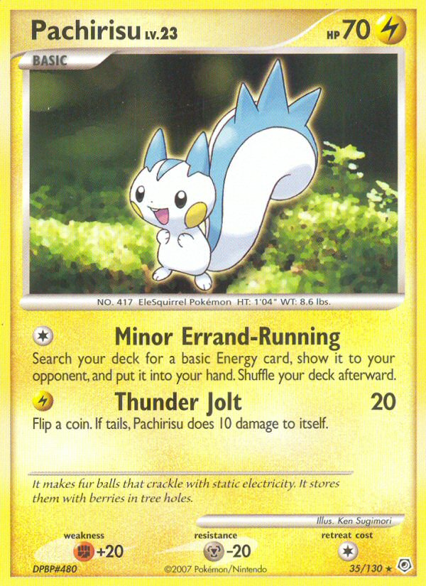 Pachirisu (35/130) [Diamond & Pearl: Base Set] | Amazing Games TCG